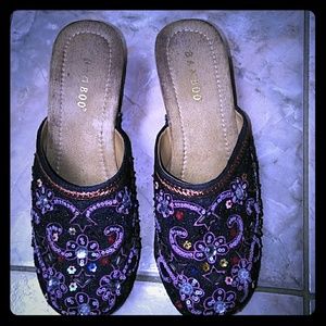 BAMBOO Shoes - Beaded clogs BAMBOO Shoes - Beaded clogs